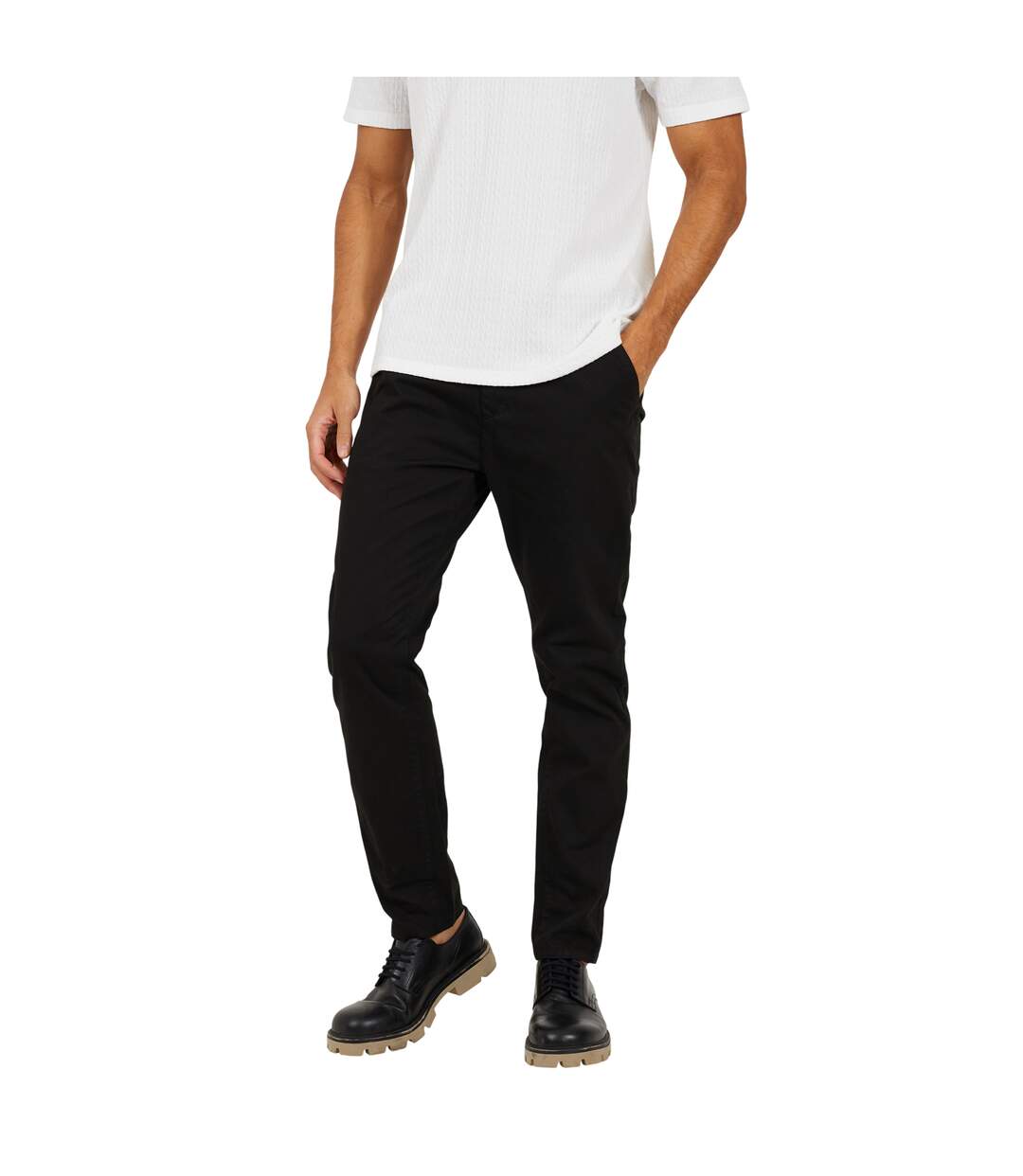 Chino Armstrong Homme Noir Brave Soul-2