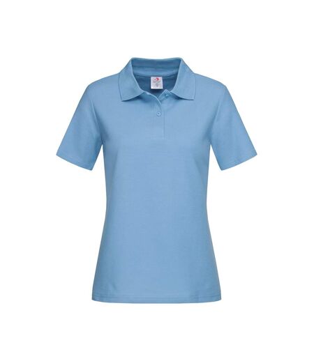 Polo femme bleu clair Stedman Classics