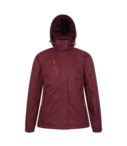 Veste imperméable bracken extreme femme bordeaux Mountain Warehouse