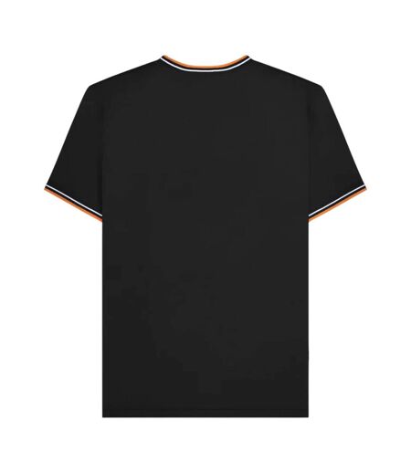 T-shirt Aw24 Homme Noir Blanc Orange Lambretta