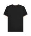 T-shirt Aw24 Homme Noir Blanc Orange Lambretta-3