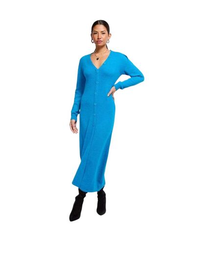 Robe Pull Femme Bleu Little Mistress