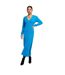 Robe Pull Femme Bleu Little Mistress-4