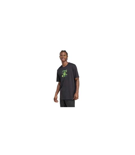 T-shirt Motif/style Géométrique Homme Noir Adidas
