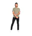 Duke Mens Flyers-2 Crew Neck T-Shirt (Khaki) - UTDC165-1