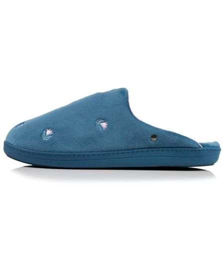 Isotoner Chaussons Mules femme ultra confortables et légers, mousse à mémoire de forme semelle ergonomique technologie everywear