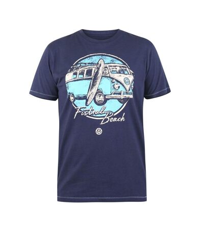 T-shirt d555 winterton homme bleu marine Duke