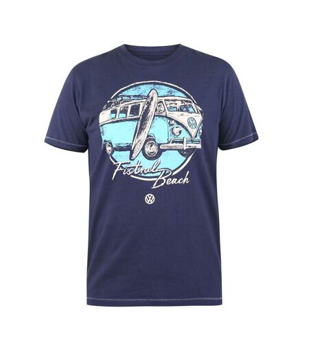 T-shirt d555 winterton homme bleu marine Duke