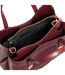 Sac À Main Motif/style Tissé Deavie Taille Unique Bordeaux Dune London-3