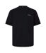 Unisex Adult Embroidered Logo Premium Cotton T-shirt Black Paul Smith-1