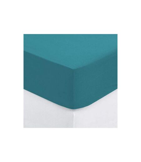 Drap Housse Intérieur 140x190cm Bleu Canard