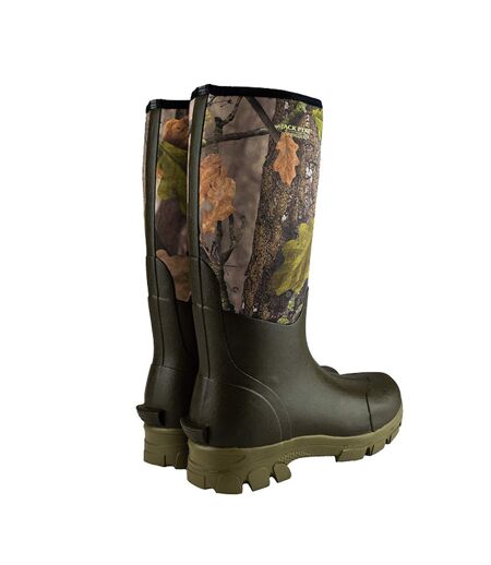 Mens Ashcombe Oak Leaf Neoprene Camo Wellington Boots Oak Camo Jack Pyke
