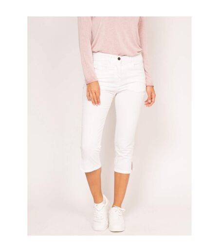 Pantacourt slim en coton stretch XETRA