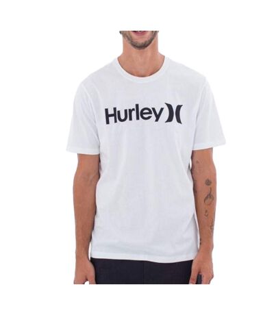 T-shirt blanc homme hurley the box ss - m
