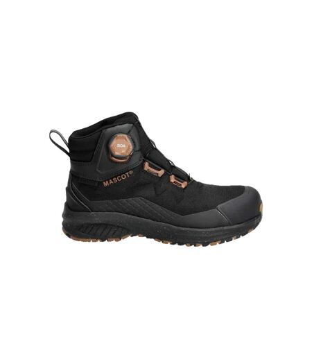 Unisex Adult Footwear Customised Safety Boots Black Mascot