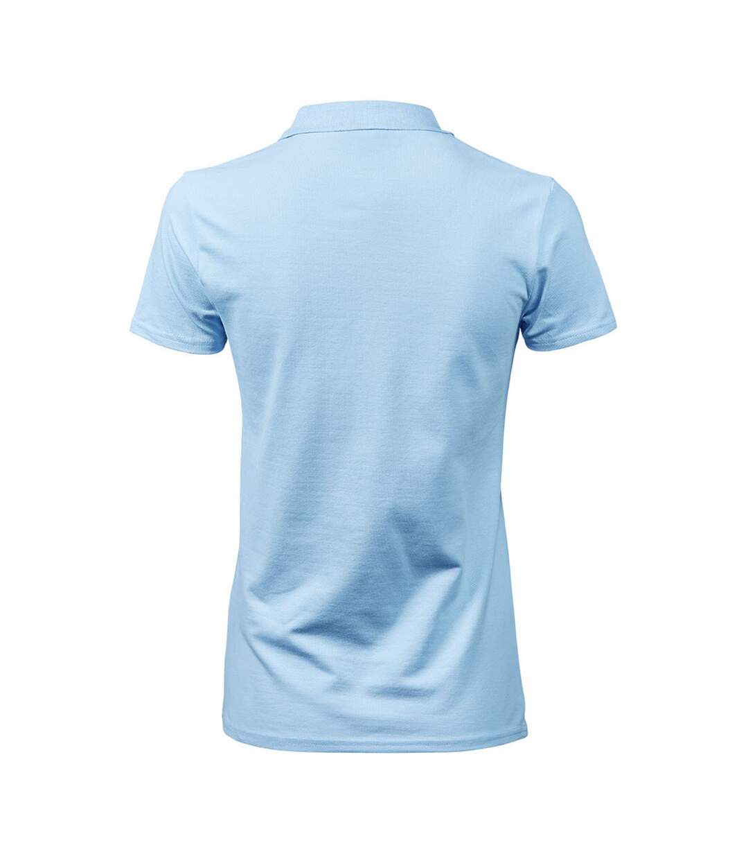 Polo Luxury Femme Bleu Clair Tee Jays-2