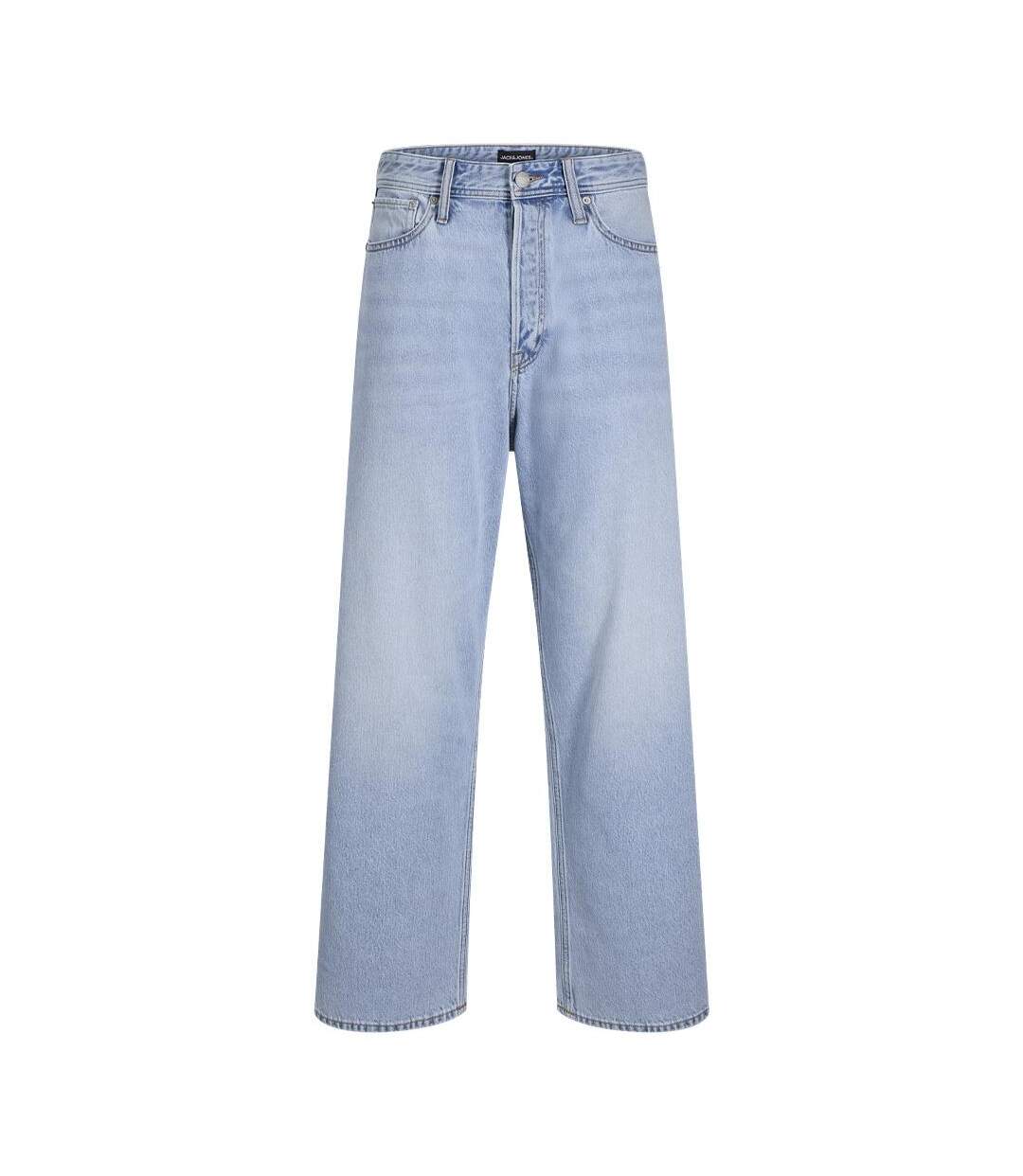 Jean extra baggy bleu homme jack & jones iron-1