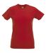 Russell Ladies/Womens Slim Short Sleeve T-Shirt (Classic Red) - UTBC1514