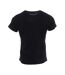 T-shirt brodé noir homme Schott NYC