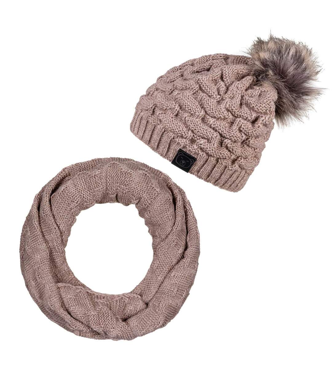 Snood et Bonnet Wiska  - Fabriqué en UE-1