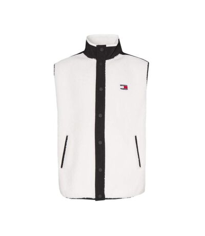 Veste sans manches Blanches Homme Tommy Hilfiger Badge Teddy - L