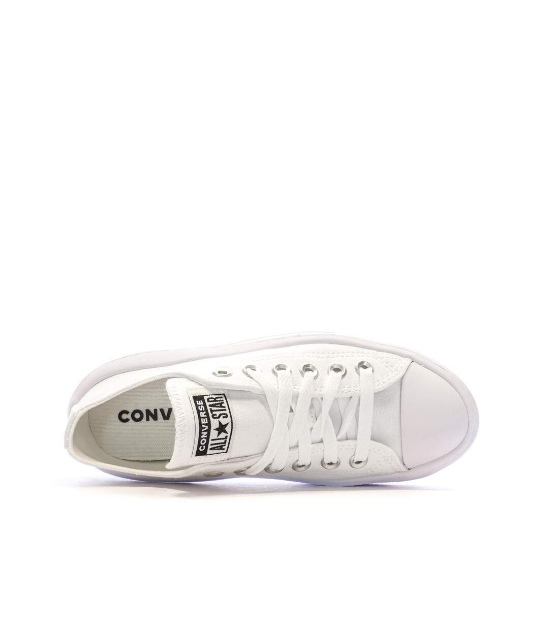 Baskets blanches femme converse ct all star move-4