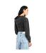 Sweat Court À Capuche Jeanius Femme Noir Good American-4