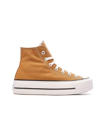 Baskets jaune converse femme chuck taylor all star lift