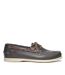 Mens Portland Martellato Full Grain Leather Boat Shoes Dark Brown Sebago-1