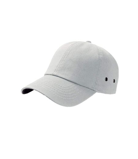 Casquette 6 panneaux action mixte blanc Atlantis