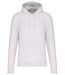 Sweat à capuche écoresponsable - Homme - K4027 - gris ash chiné