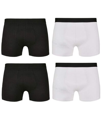 Lot de 4 boxers - Homme - BY132 - noir et blanc