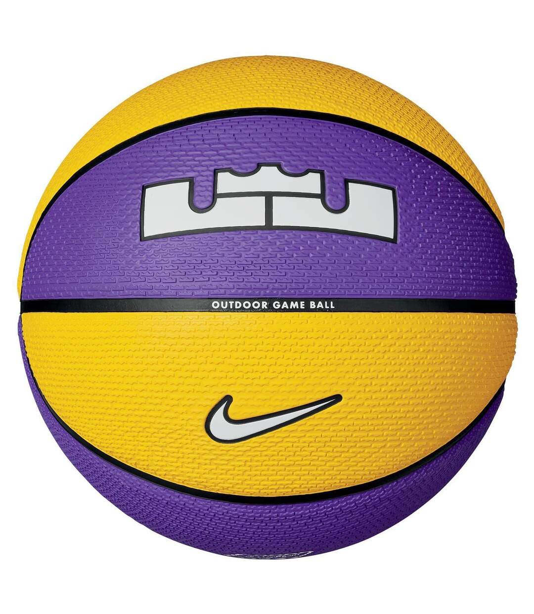 Ballon De Basket Lebron Taille 7 Violet Noir Nike-1