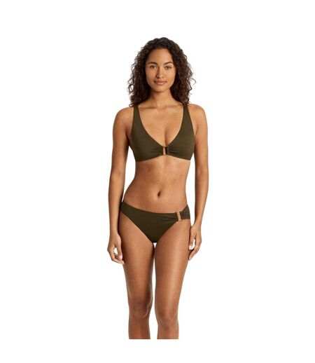 Bas De Maillot De Bain Motif/style Bague Femme Vert Kaki Ralph Lauren