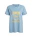 T-shirt Manches Courtes Motif/style Citron Yago Femme Bleu Pâle Imprimé Craghoppers-2
