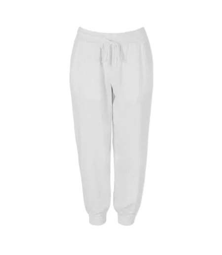 Womens/ladies Relaxed Fit Joggers White Bella Dahl
