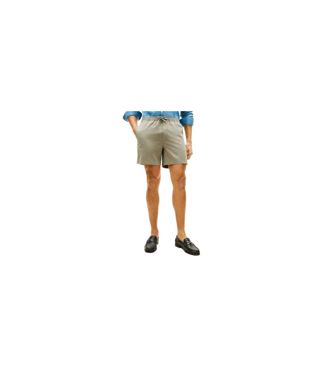 Short Chino Homme Gris Tommy Hilfiger-1