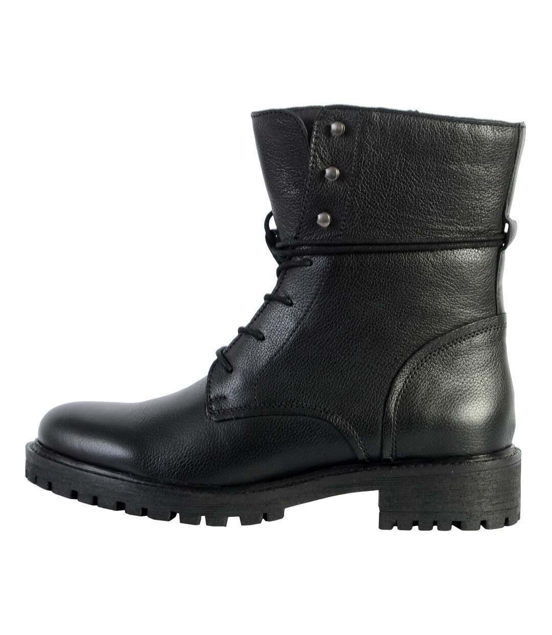 Bottine Cuir Geox Hoara Tumb.Lea-1