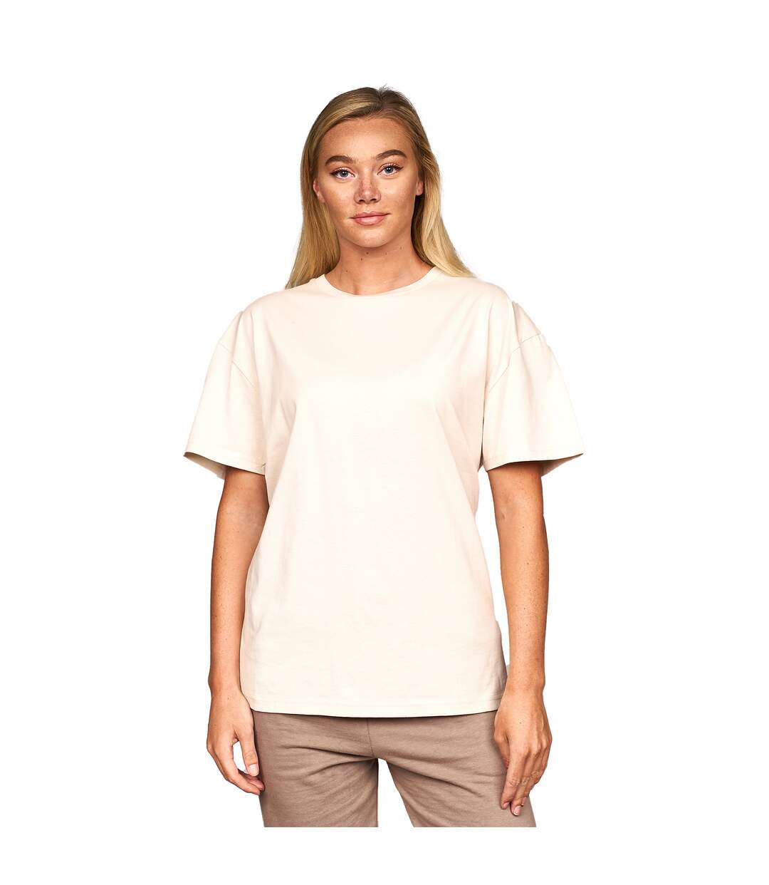 T-shirt adalee femme beige clair Juice-1