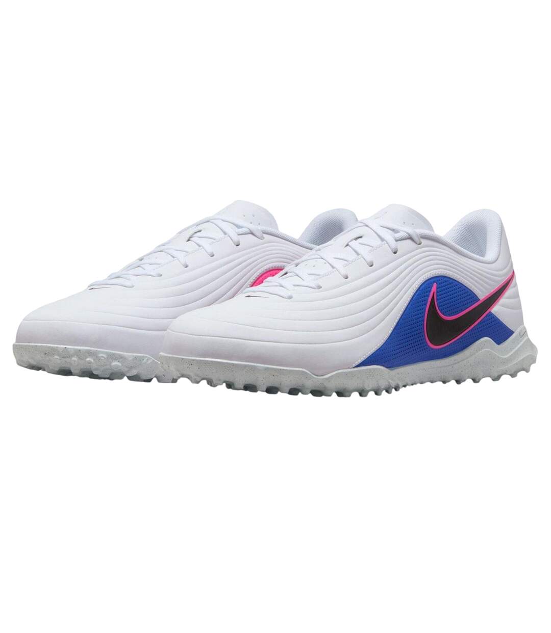 Mens Tiempo Maestro Club Artificial Ground Football Boots Blue White Pink Nike-4