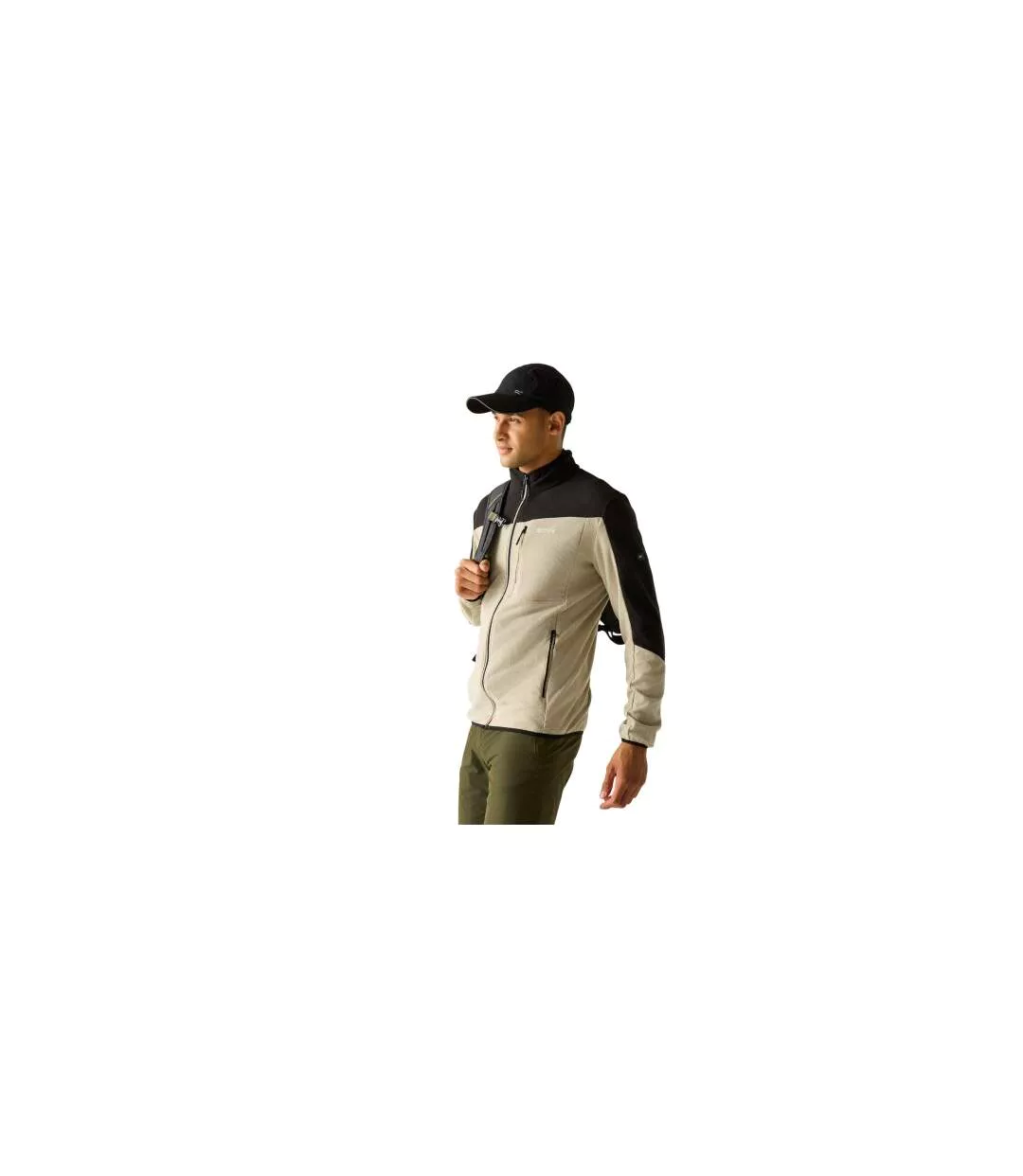 Mens Freesdale Fleece Jacket Abbeystone Black Regatta-1