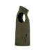 Doudoune Sans Manches Homme Vert Kaki Clique-4