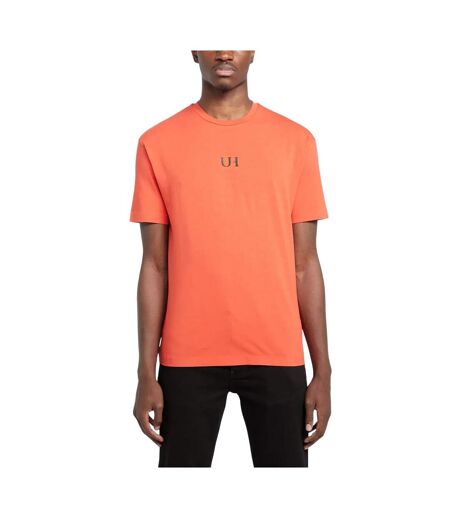 T-shirt homme orange Unlike Humans