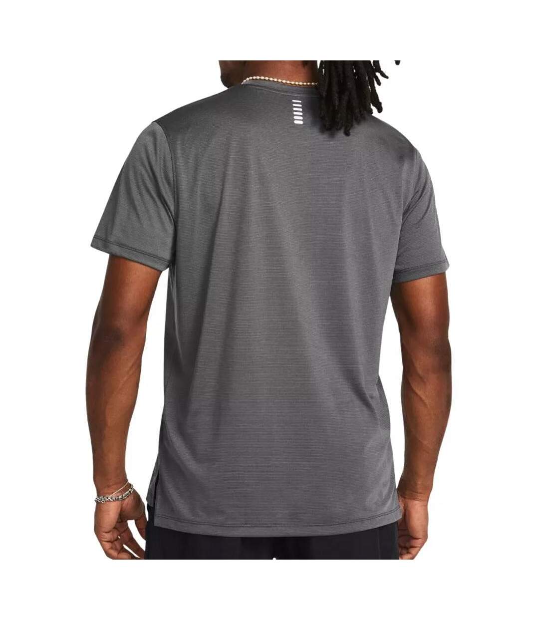 T-shirt Gris Homme Under Armour Streaker - L-2