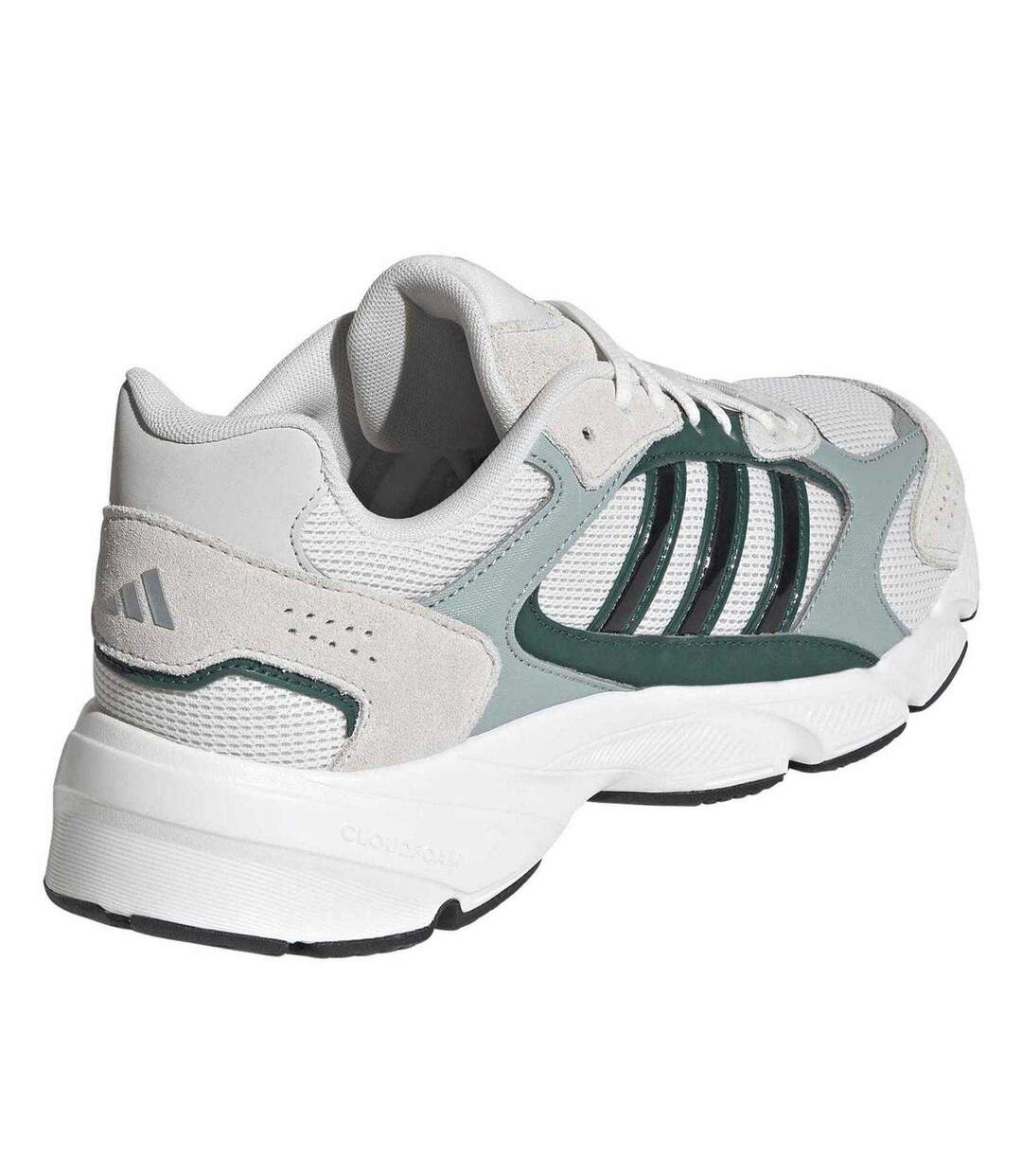 Mens Crazychaos 2000 Suede Cloudfoam Trainers White Adidas-2