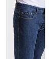 Jeans coupe droite RL70 confort coton stone washed MARINE