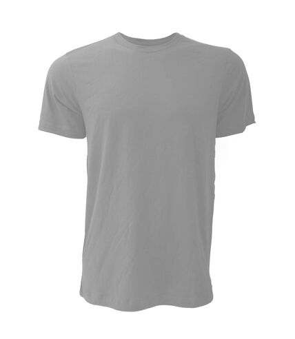 Canvas Unisex Jersey Crew Neck Short Sleeve T-Shirt (Heather Clay) - UTBC163