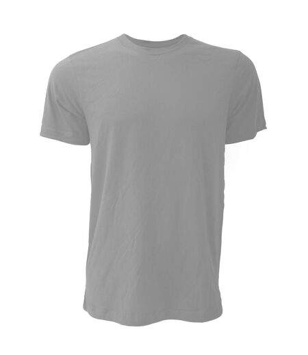 Canvas Unisex Jersey Crew Neck Short Sleeve T-Shirt (Heather Clay)