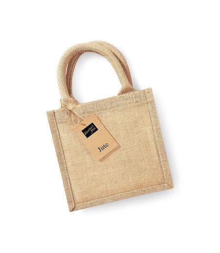 Sac en jute 6 litres taille unique naturel Westford Mill