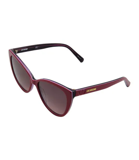 Womens/ladies Cat Eye Sunglasses One Size Cherry Red Moschino